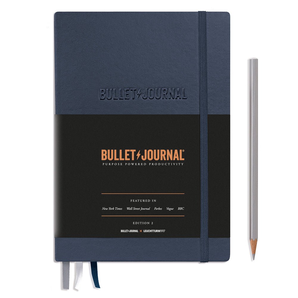 Carnet LEUCHTTURM1917 Bullet Journal Édition 2 - A5 - Pointillé - Blue22 - 4004117616778