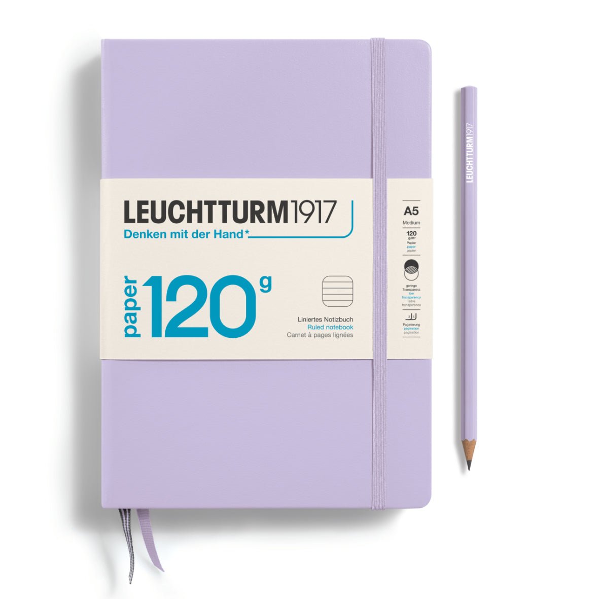 Carnet LEUCHTTURM1917 Edition 120G - A5 - Ligné - Lilac -
