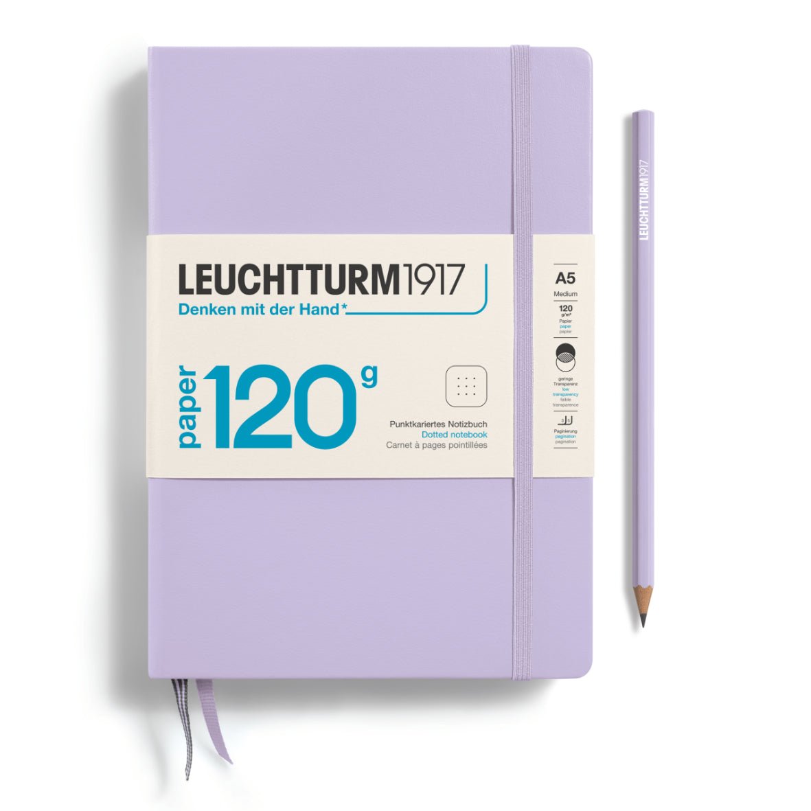 Carnet LEUCHTTURM1917 Edition 120G - A5 - Pointillé - Lilac -