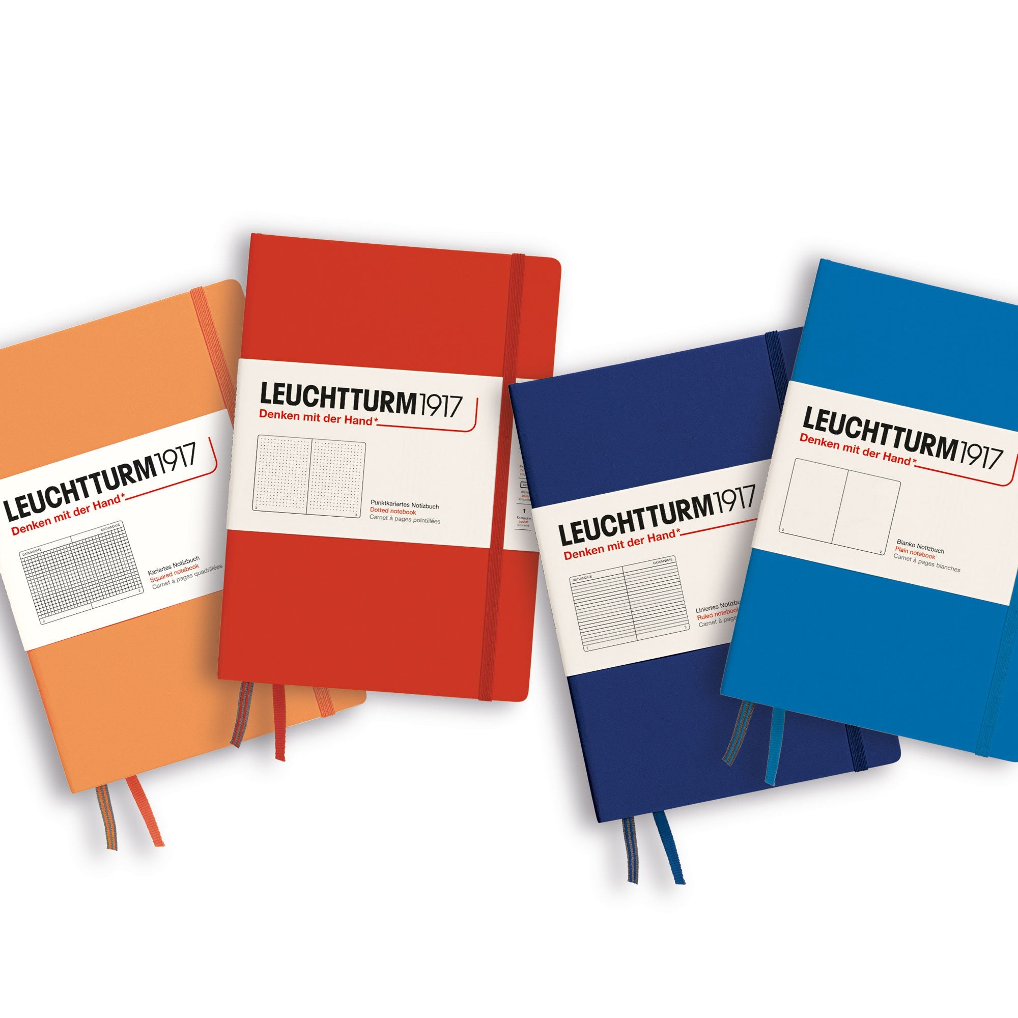 Carnet LEUCHTTURM1917 Nouvelles Couleurs 2024 Souple - A5 - Ligné - Apricot - 4004117644009