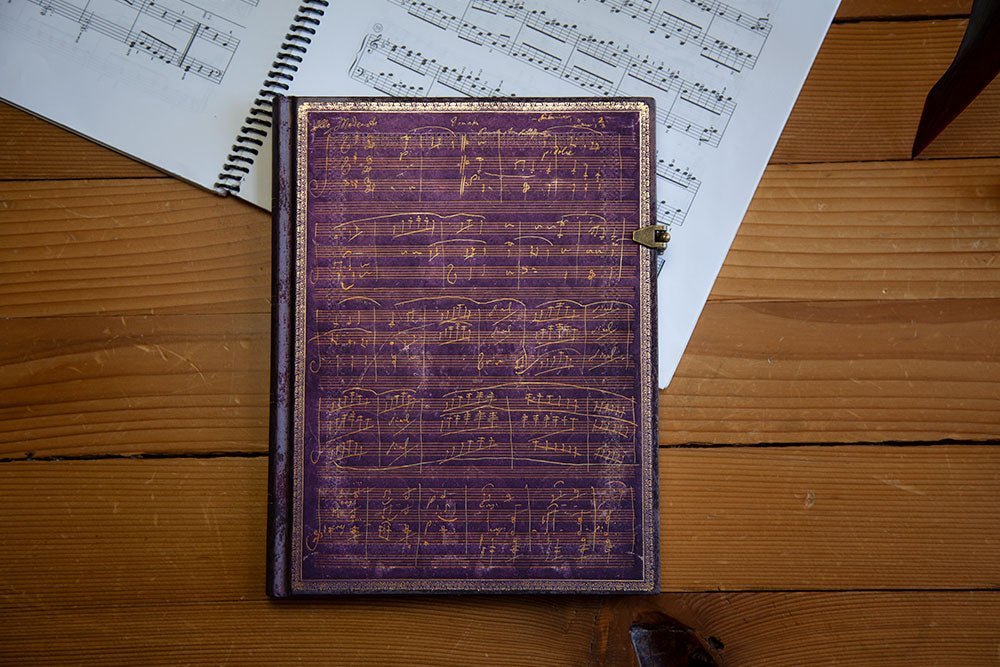 Carnet PAPERBLANKS 250ème Anniversaire de Beethoven - Ultra - Hardcover - Ligné - 144p - 9781439763988