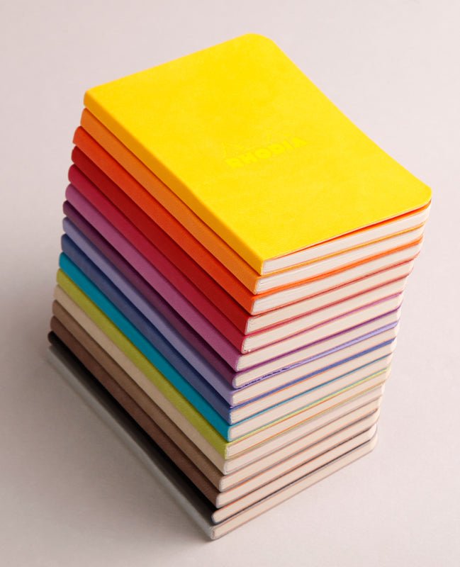 Carnet RHODIARAMA Souple Ligné - A5 - Ligné - Anis - 3037921174067