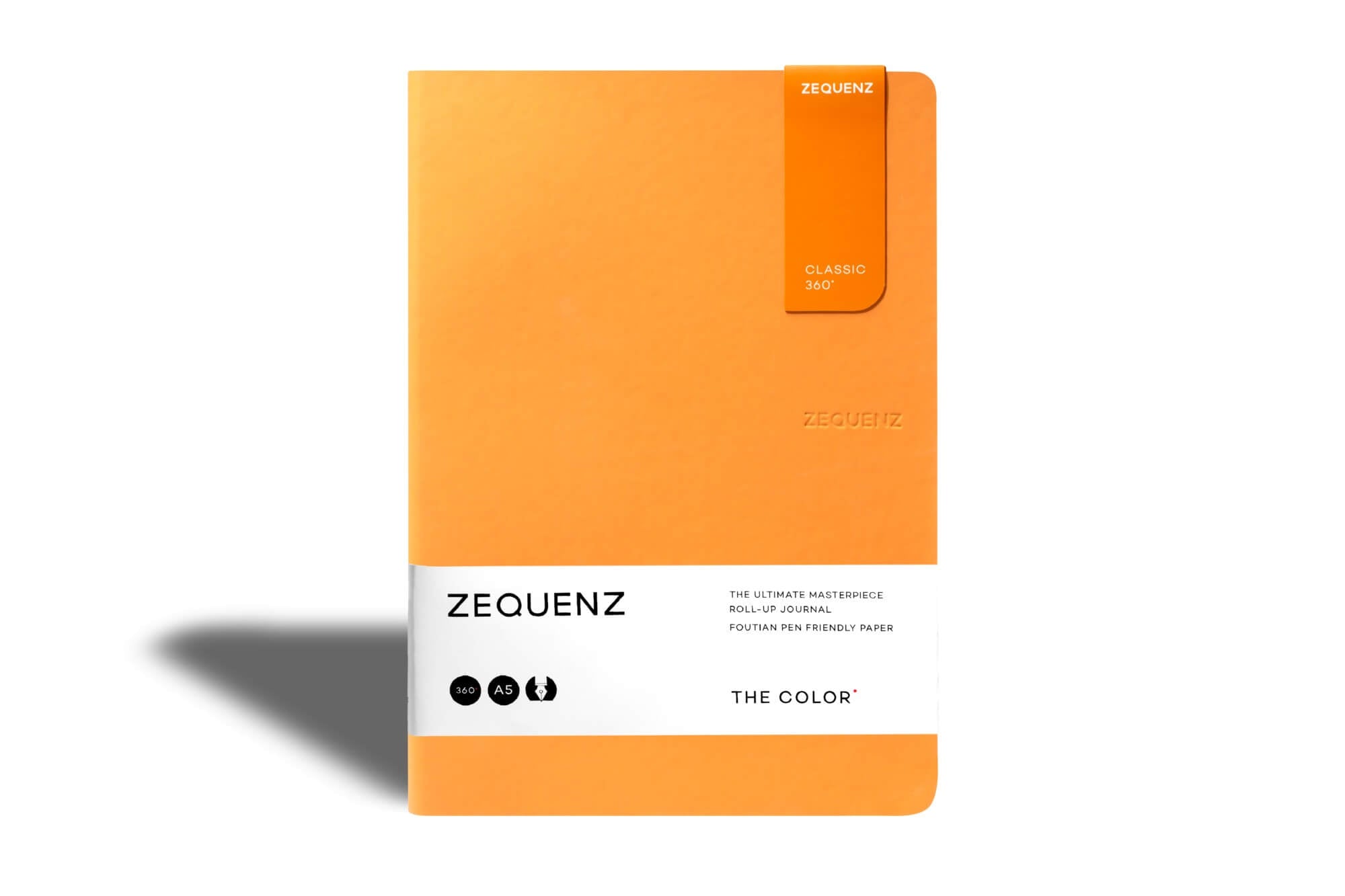 Carnet ZEQUENZ The Color Ligné - A5 - Ligné - Apricot -