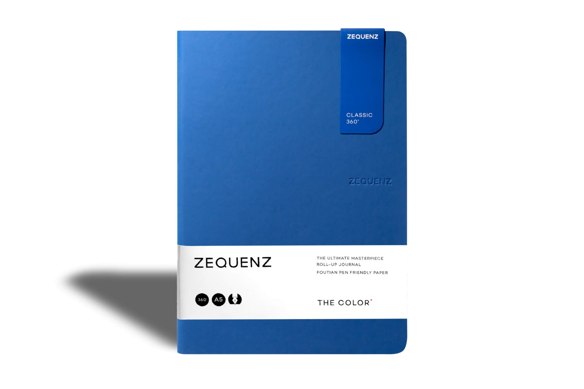 Carnet ZEQUENZ The Color Quadrillé - A5 - Quadrillé - Royal Blue -