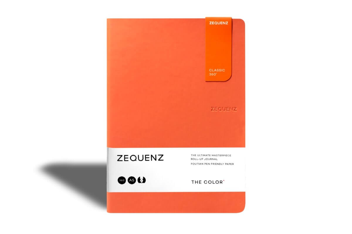 Carnet ZEQUENZ The Color Uni - A5 - Uni - Grenadier -