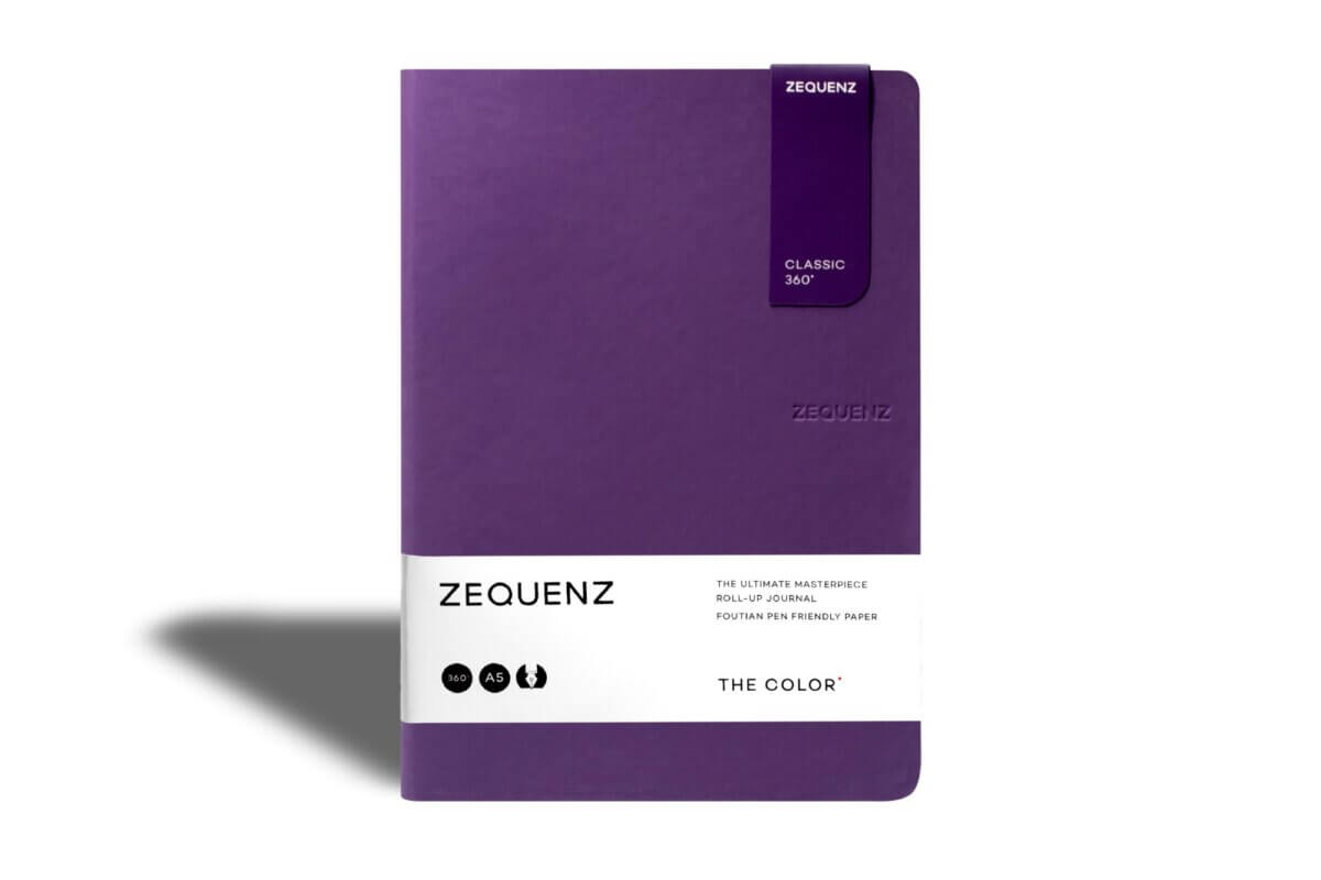 Carnet ZEQUENZ The Color Uni - A5 - Uni - Scarlet Gum -