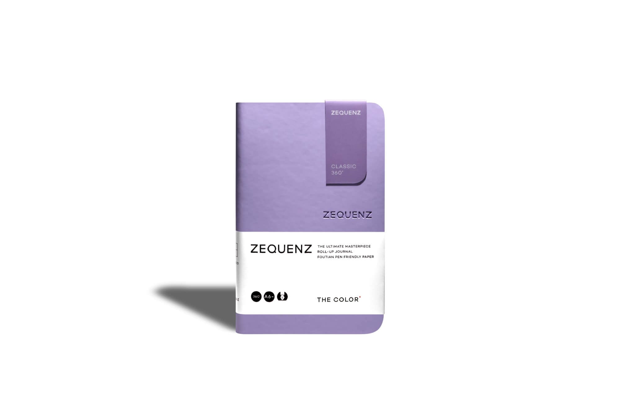 Carnet ZEQUENZ The Color Uni - A6 - Uni - Lavender -