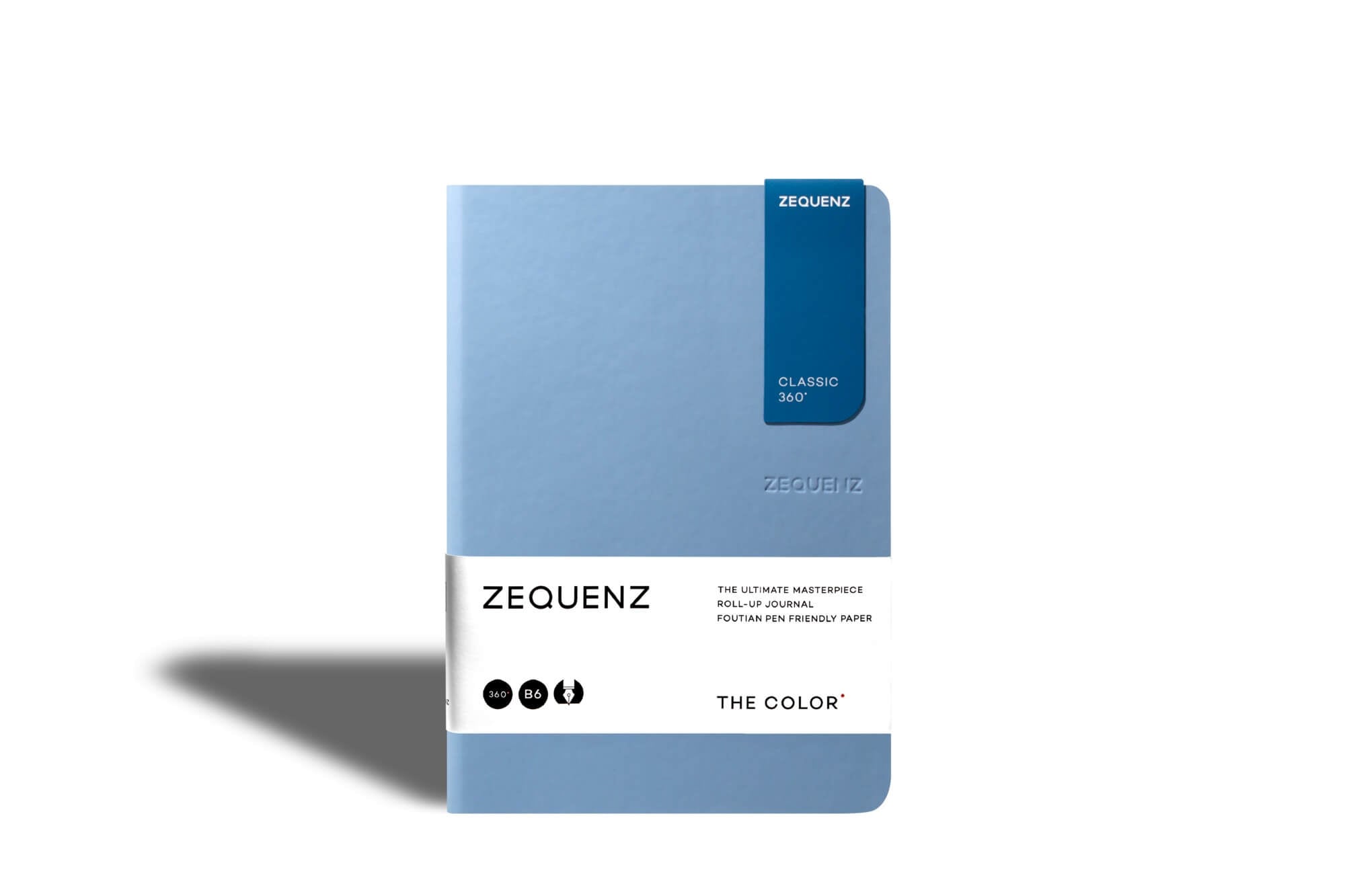 Carnet ZEQUENZ The Color Uni - B6 - Uni - Light Blue -