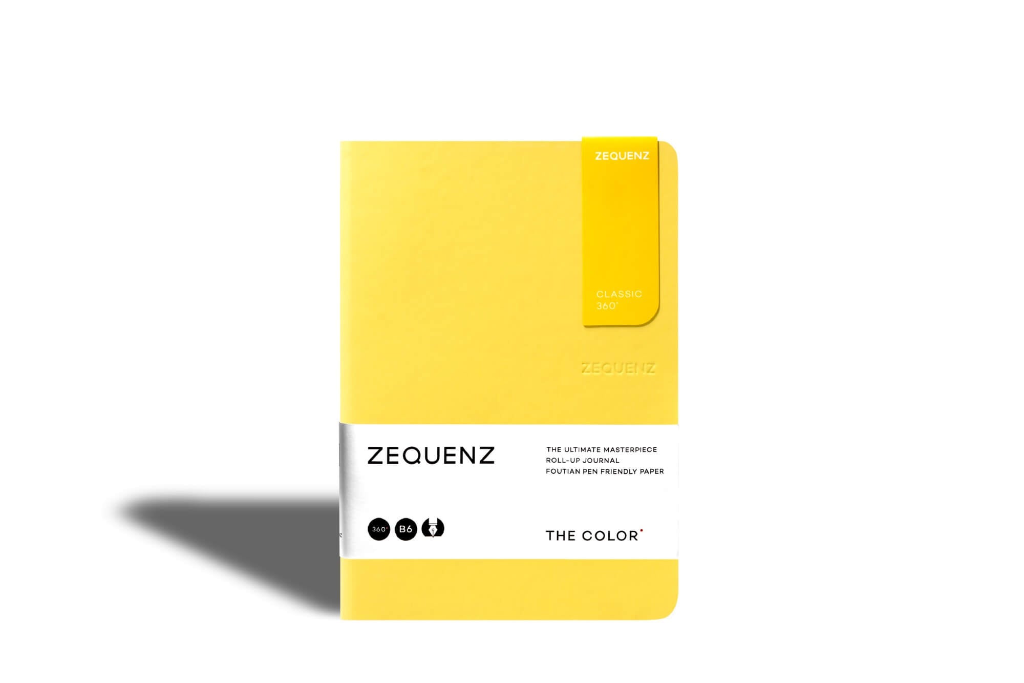 Carnet ZEQUENZ The Color Uni - B6 - Uni - Mustard -