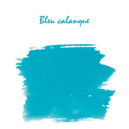 Cartouches d'encre JACQUES HERBIN - Bleu Calanque - - 3188550201140
