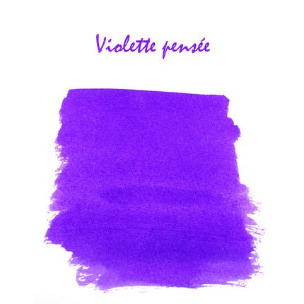 Cartouches d'encre JACQUES HERBIN - Violette Pensée - - 3188550201775