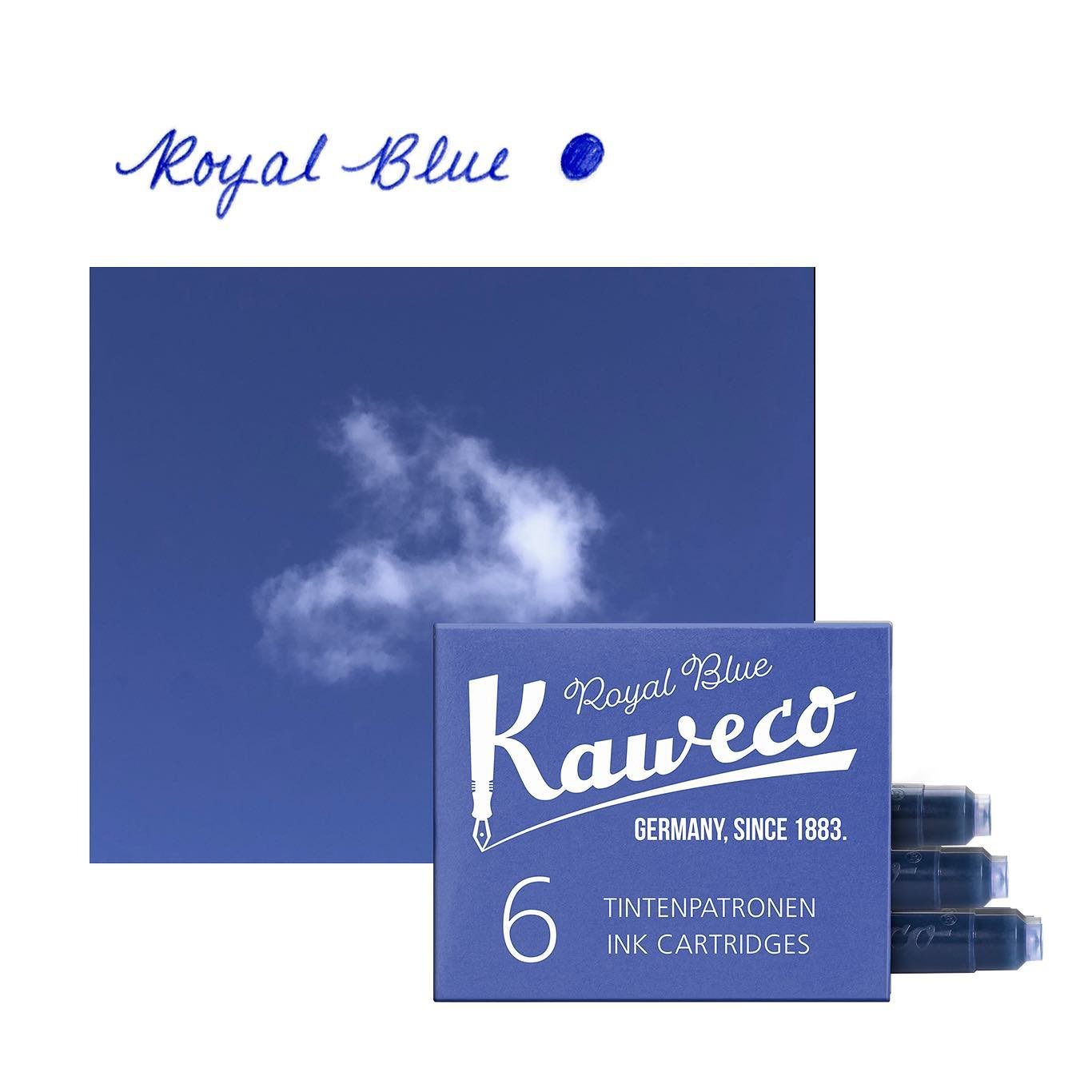 Cartouches d'encre KAWECO - Royal Blue - - 4250278602192