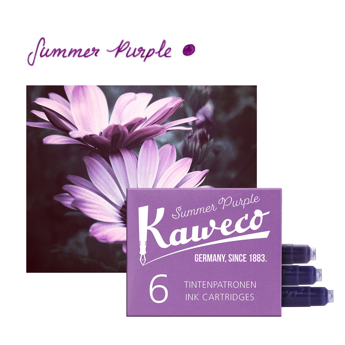 Cartouches d'encre KAWECO - Summer Purple - - 4250278602239