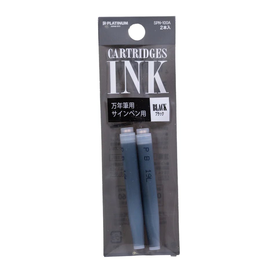Cartouches d'encre PLATINUM - Blister - Black - -