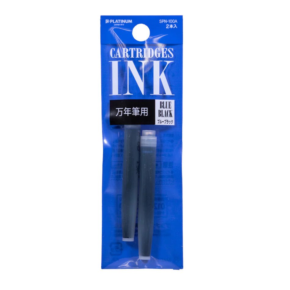 Cartouches d'encre PLATINUM - Blister - Blue-black - -