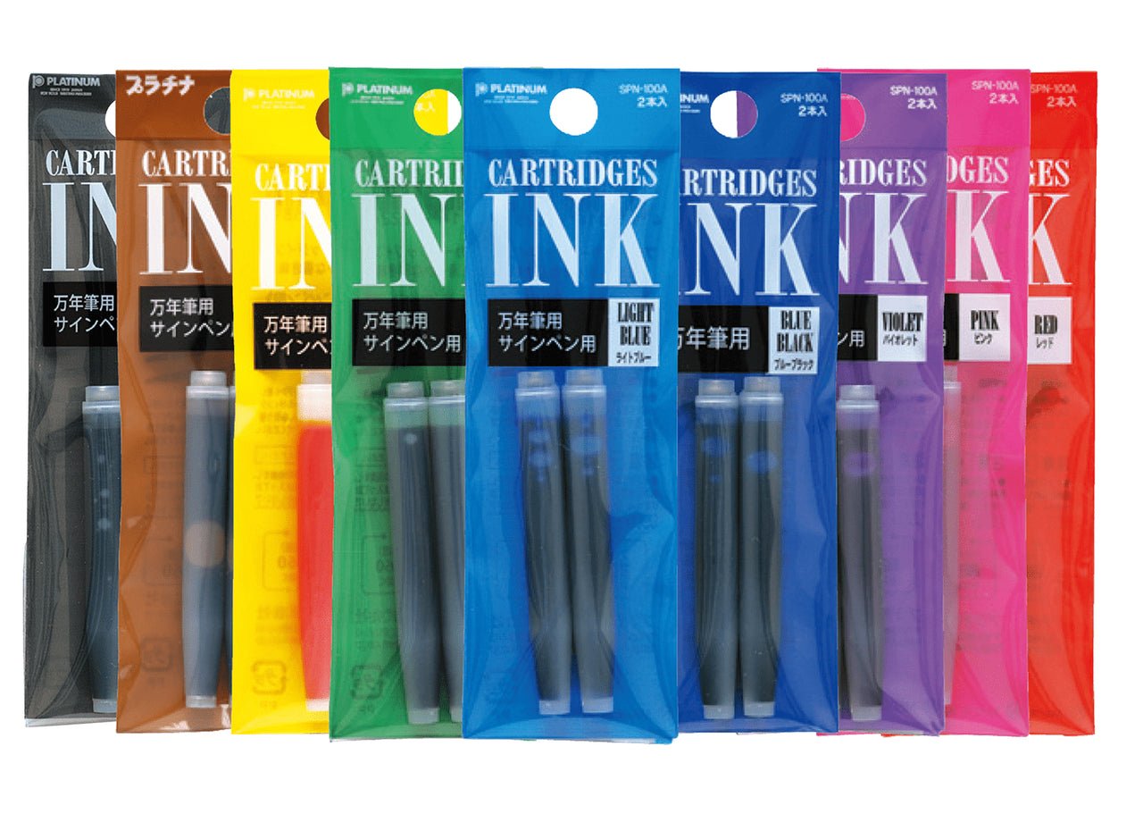 Cartouches d'encre PLATINUM - Blister - Yellow - -