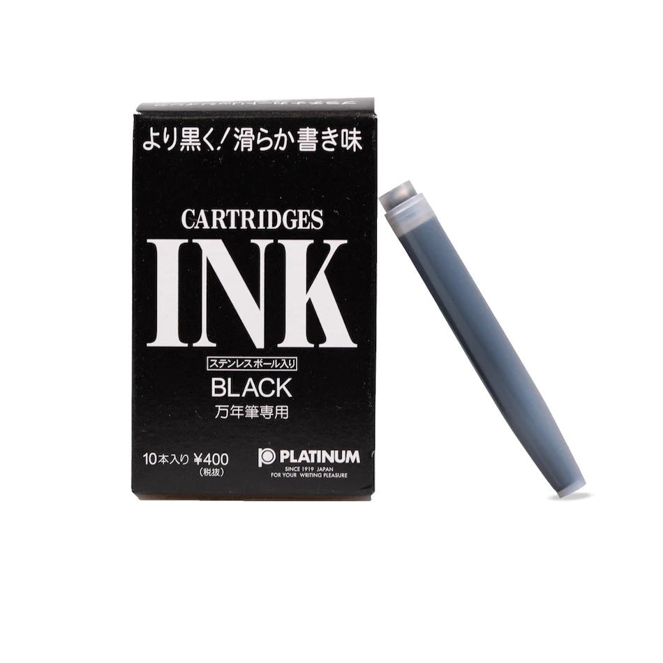 Cartouches d'encre PLATINUM - Boîte - Black - 4977114406447