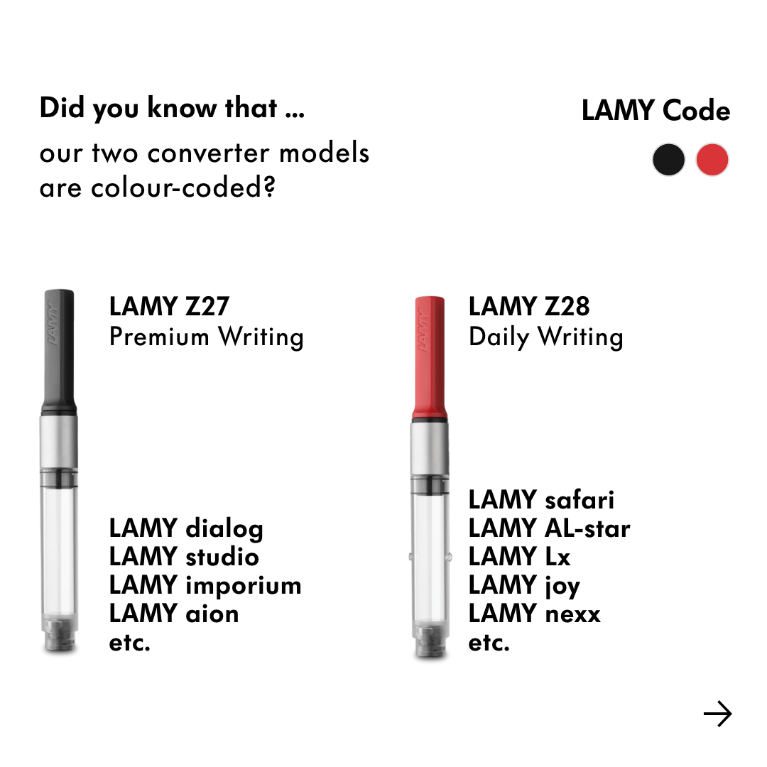 Convertisseur LAMY - Z27 - - 4014519661269