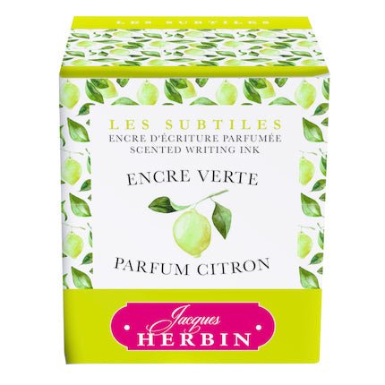Encres parfumées JACQUES HERBIN - 30 ml - Parfum citron - 3188550137364