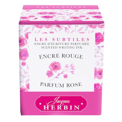 Encres parfumées JACQUES HERBIN - 30 ml - Parfum rose - 3188550137685