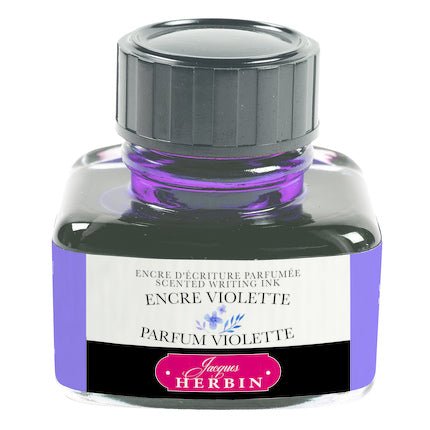 Encres parfumées JACQUES HERBIN - 30 ml - Parfum violette - 3188550137777