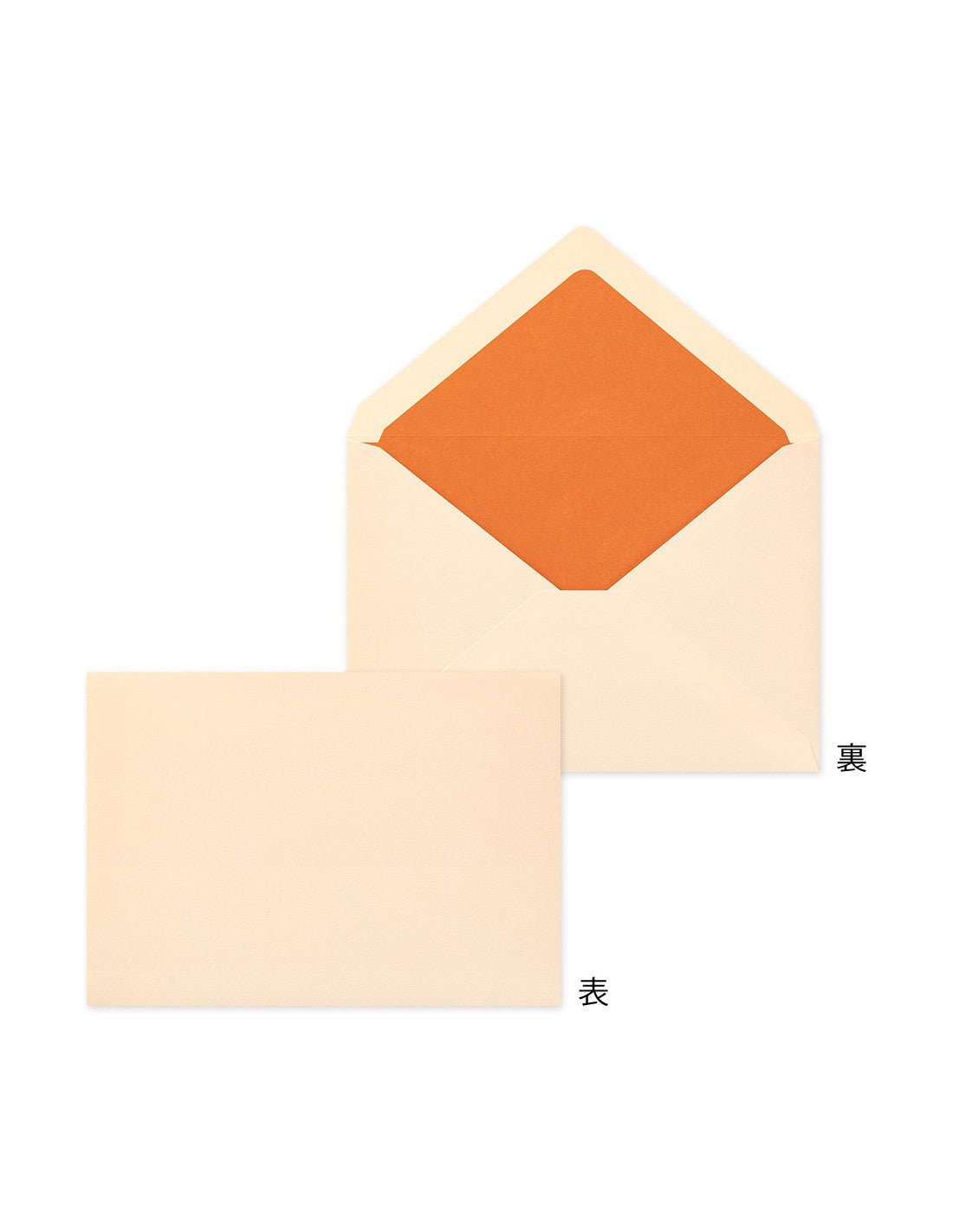 Enveloppes Giving A Color Midori - 11.4 x 16.8 cm - Brown - 4902805205726