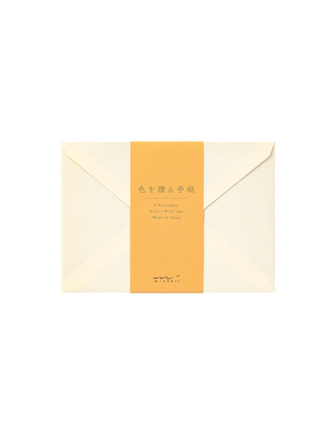 Enveloppes Giving A Color Midori - 11.4 x 16.8 cm - Gold - 4902805205740