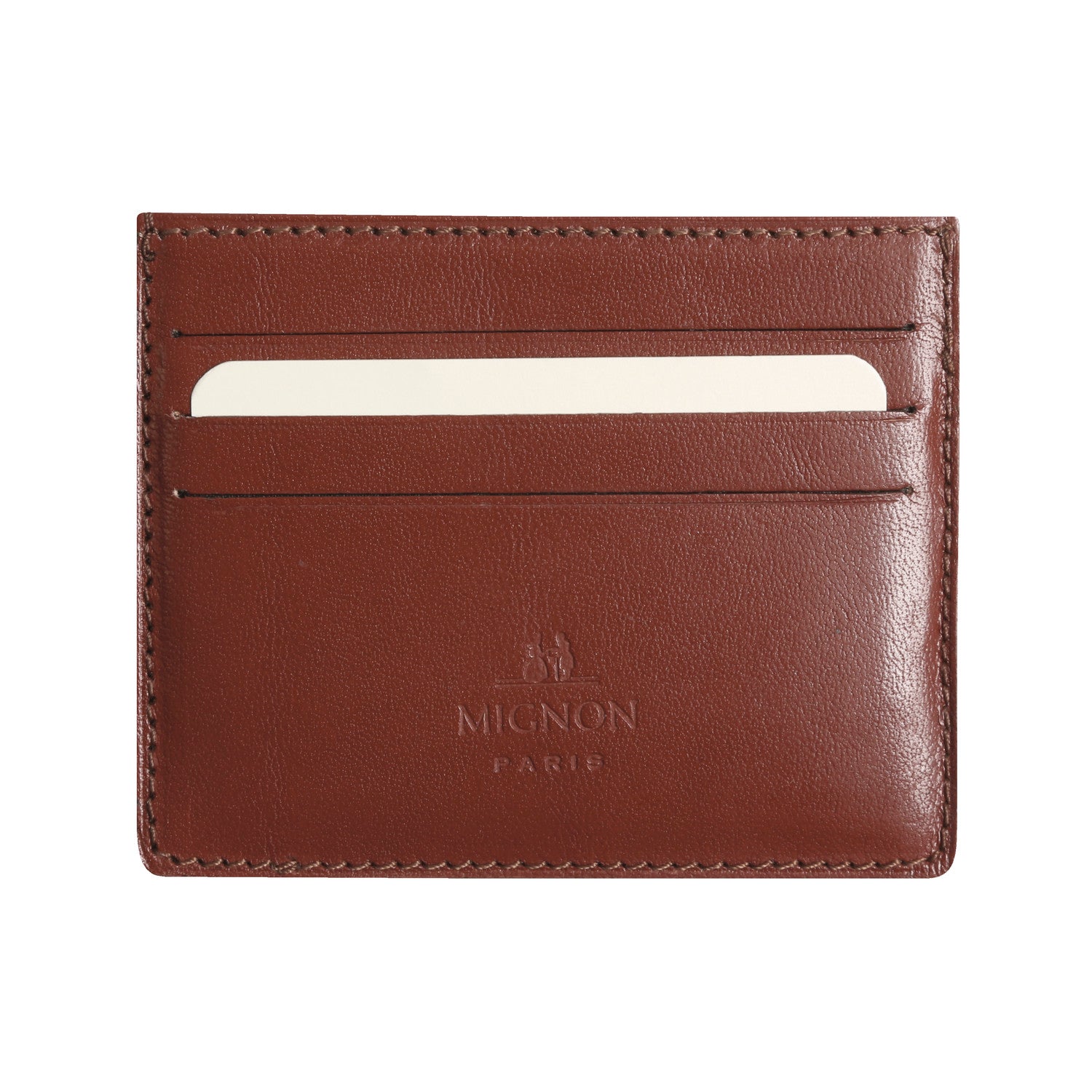 Étui cartes Mignon Veau Boboli - Marron - -