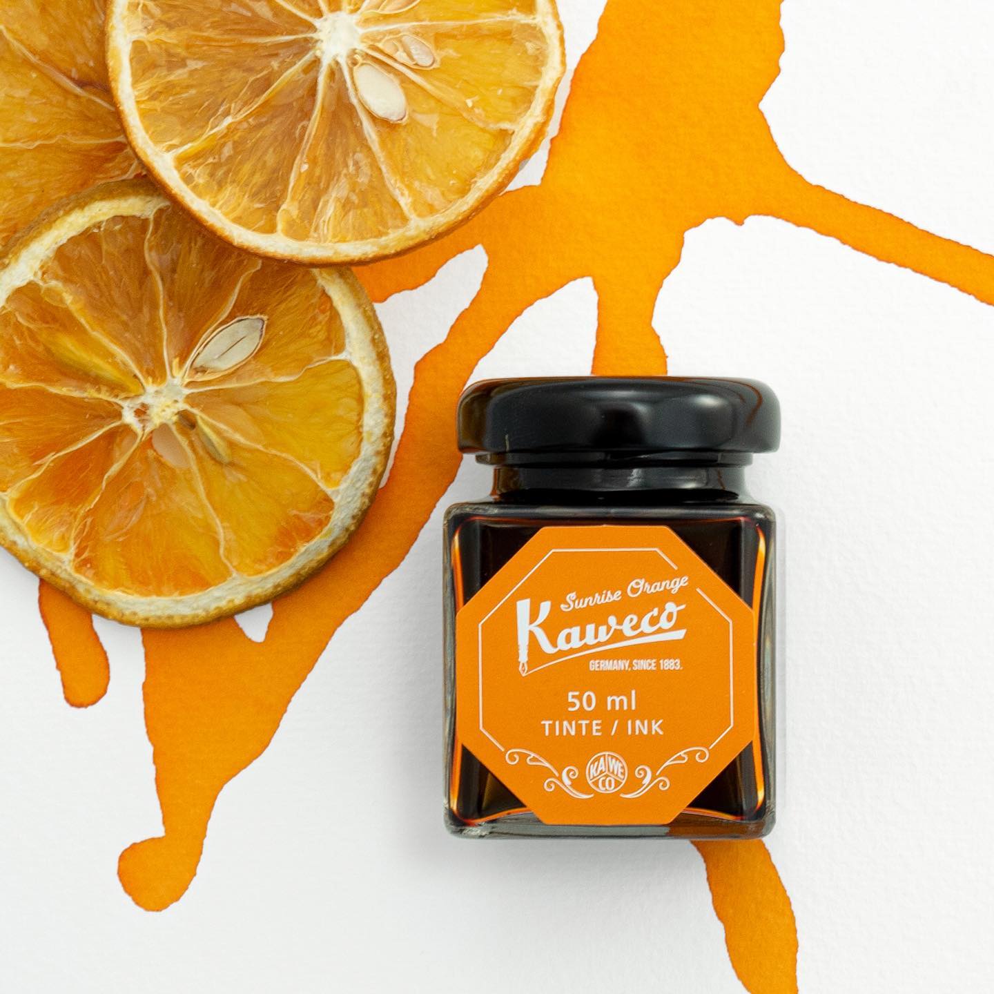 Flacon d'encre KAWECO - 50 ml - Sunrise Orange - 4250278625795