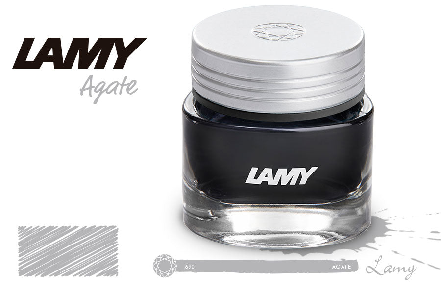 Flacon d'encre LAMY Crystal Ink - 30 ml - Agate - 4014519706793