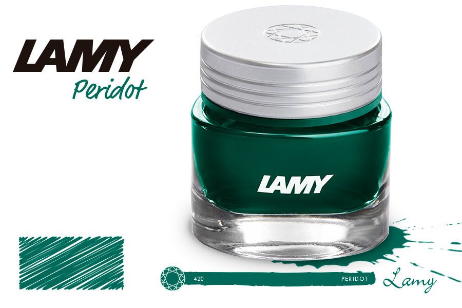 Flacon d'encre LAMY Crystal Ink - 30 ml - Peridot - 4014519706830