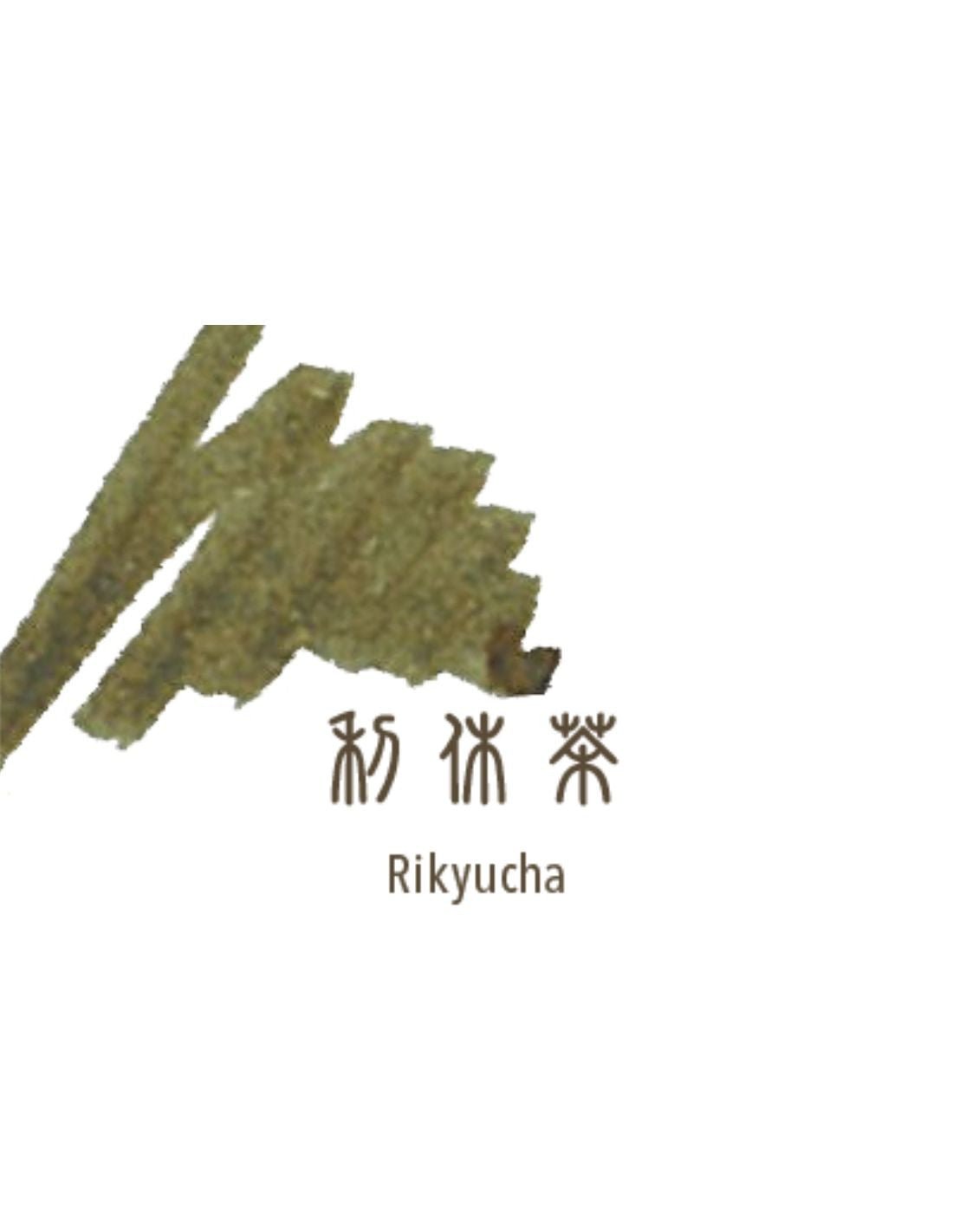 Flacon d'encre SAILOR Shikiori - 20 ml - Rikyucha - 4901680184744