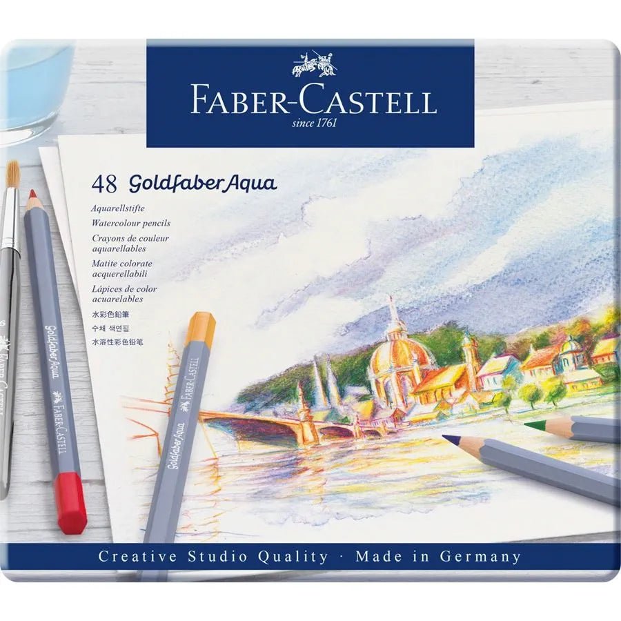 GOLDFABER Aquarelle - Boîte Métal 24 Couleurs - 4005401146247