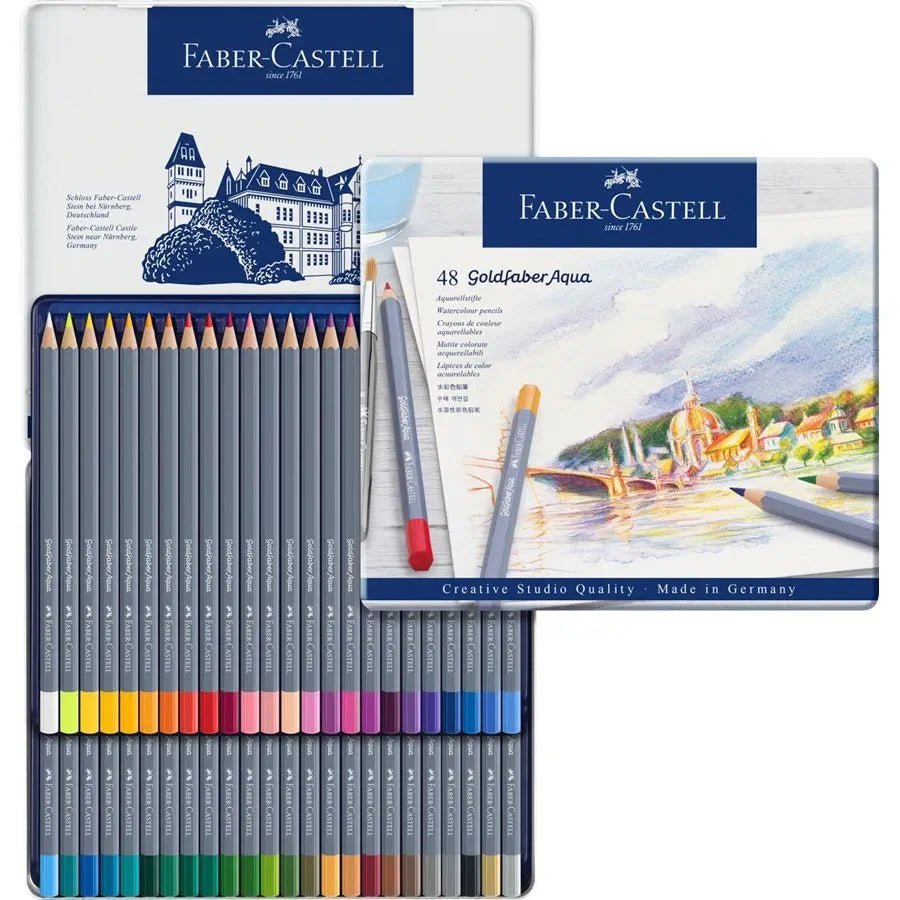 GOLDFABER Aquarelle - Boîte Métal 24 Couleurs - 4005401146247