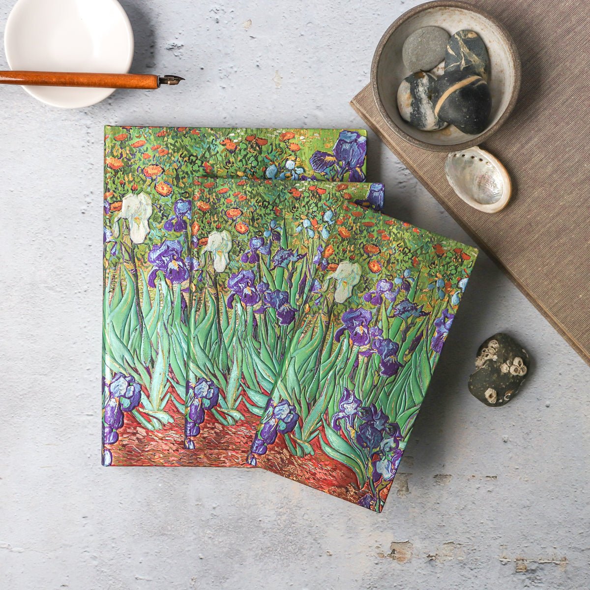 Iris de Van Gogh - Slim Rigide 176p - Ligné - Illustré - 9781439782064