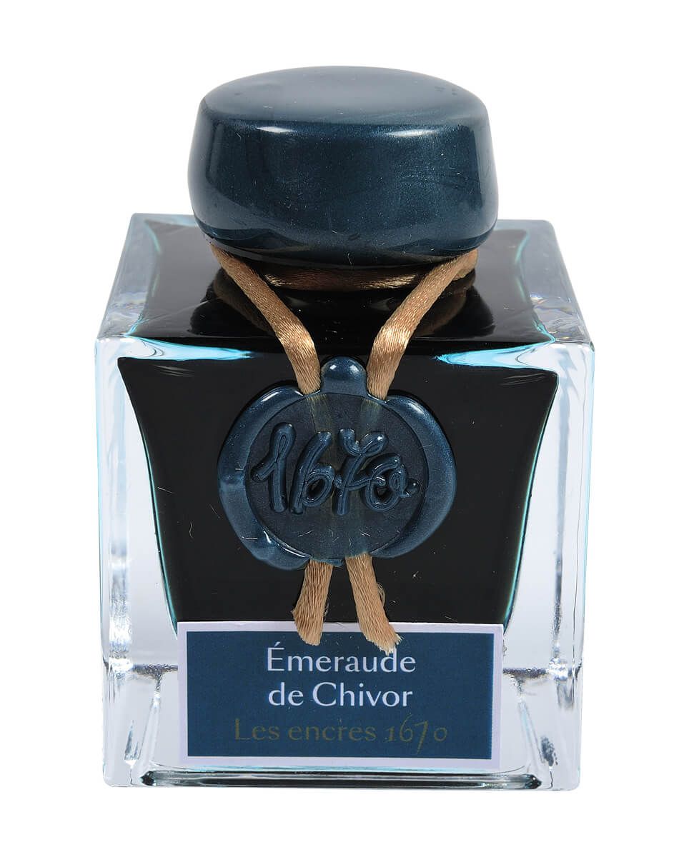 Les Encres 1670 - 50 ml - Émeraude de Chivor - 3188555150351