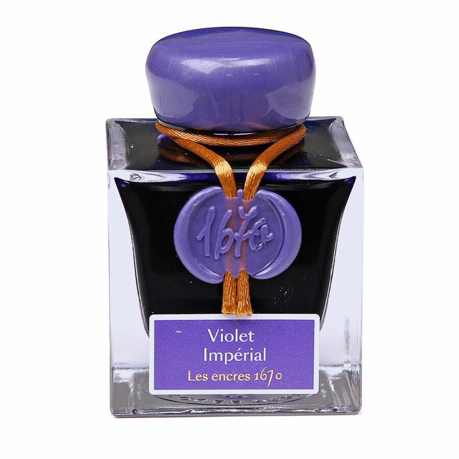 Les Encres 1670 JACQUES HERBIN - 50 ml - Violet Impérial - 3188555150764