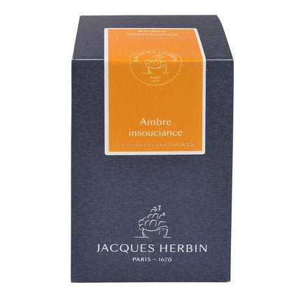 Les encres parfumées JACQUES HERBIN - 50 ml - Ambre insouciance - 3188555147412