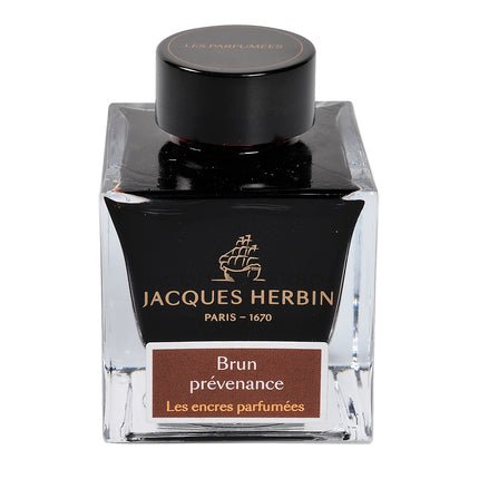 Les encres parfumées JACQUES HERBIN - 50 ml - Brun prévenance - 3188555147474