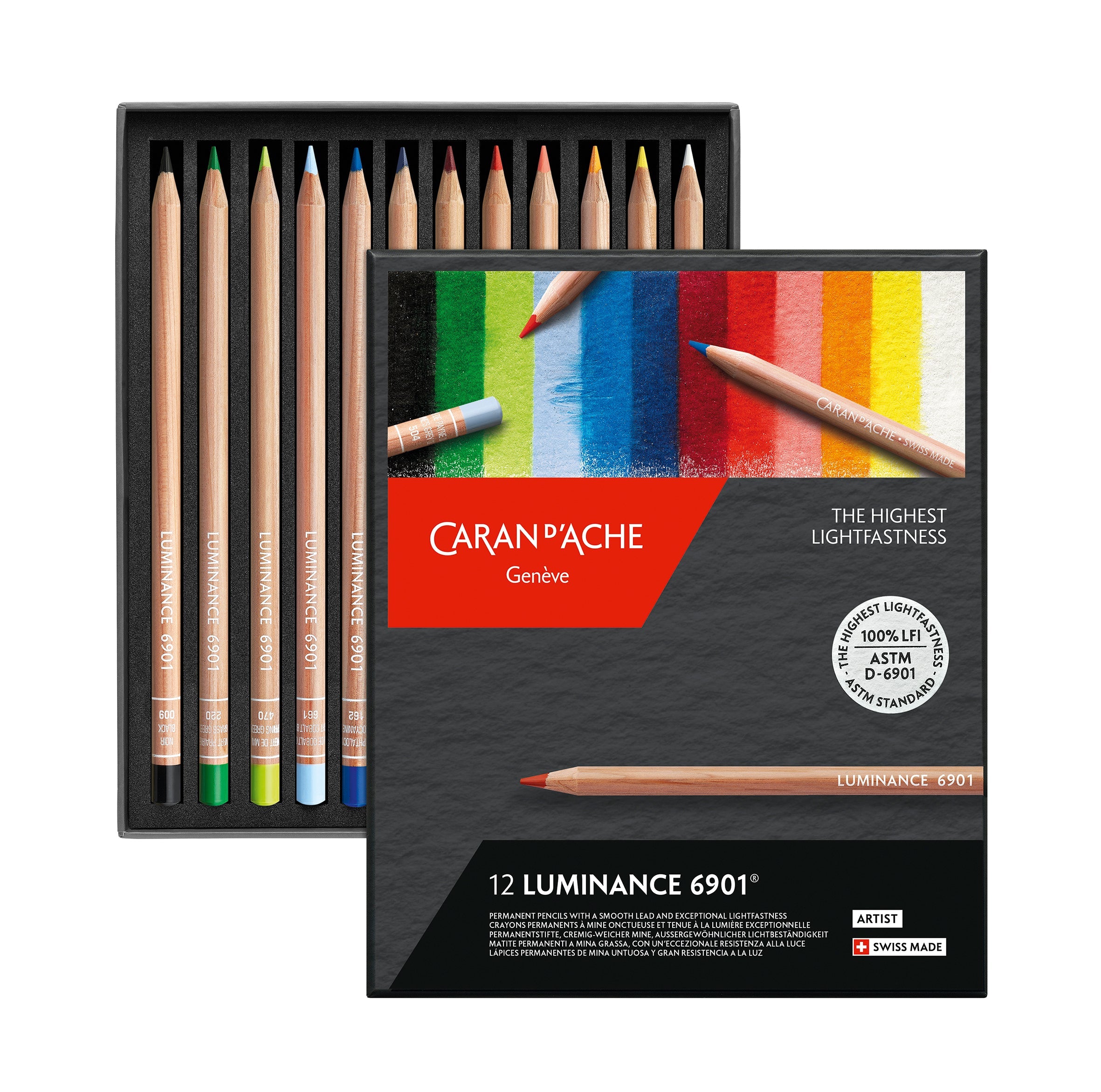 LUMINANCE 6901 - Boîte 12 Couleurs - 7630002335621