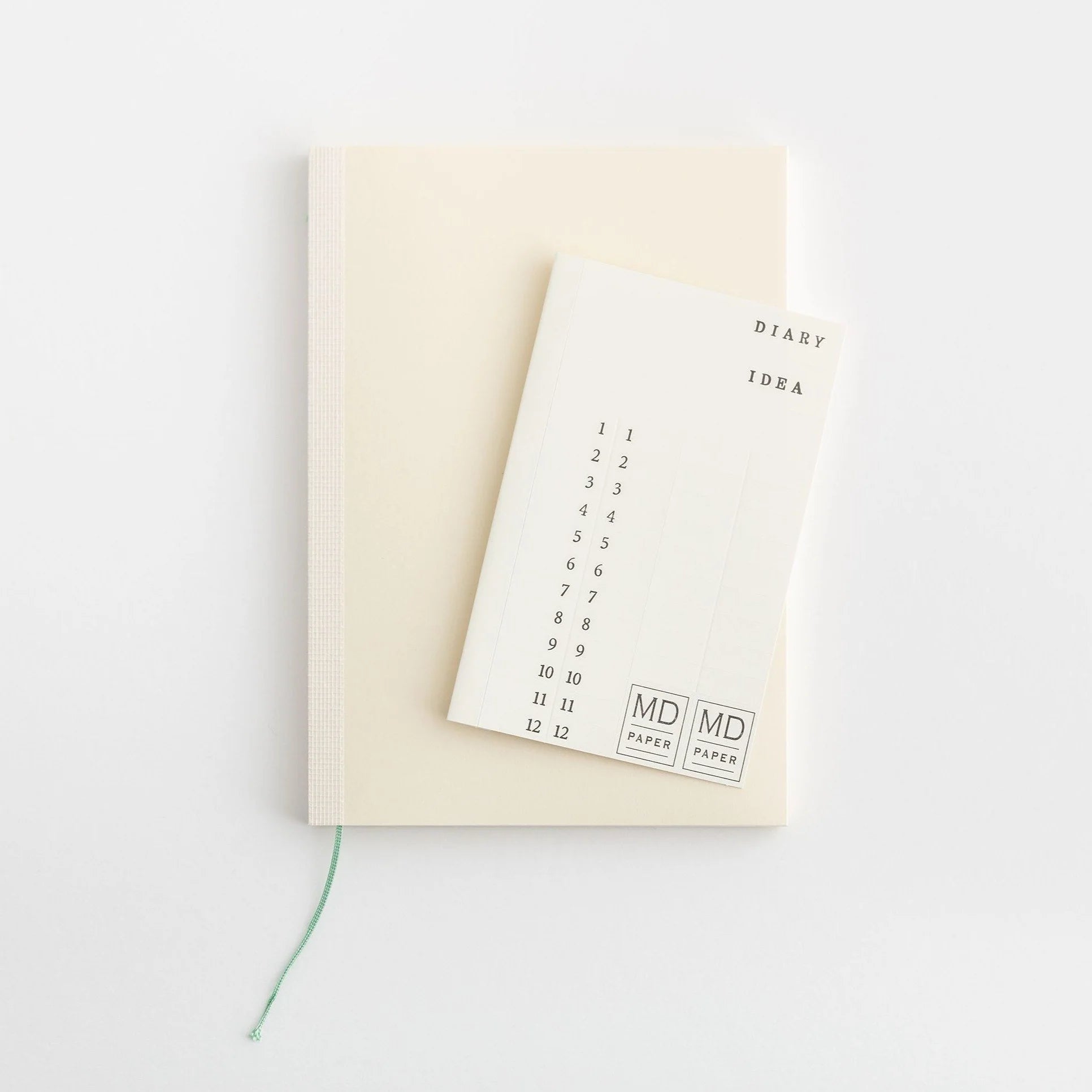 MD Paper Notebook Journal - A5 - Pointillé - Blanc - 4902805152594