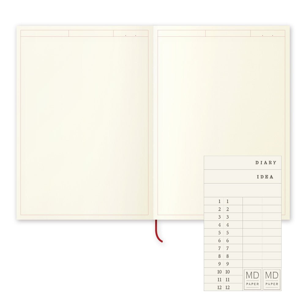 MD Paper Notebook Journal - A5 - Uni - Blanc - 4902805152587