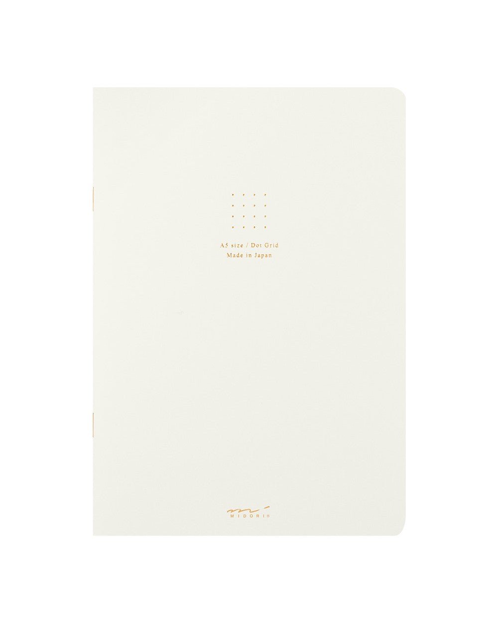 Midori Note Dot - A5 - Pointillé - Crème - 4902805152723