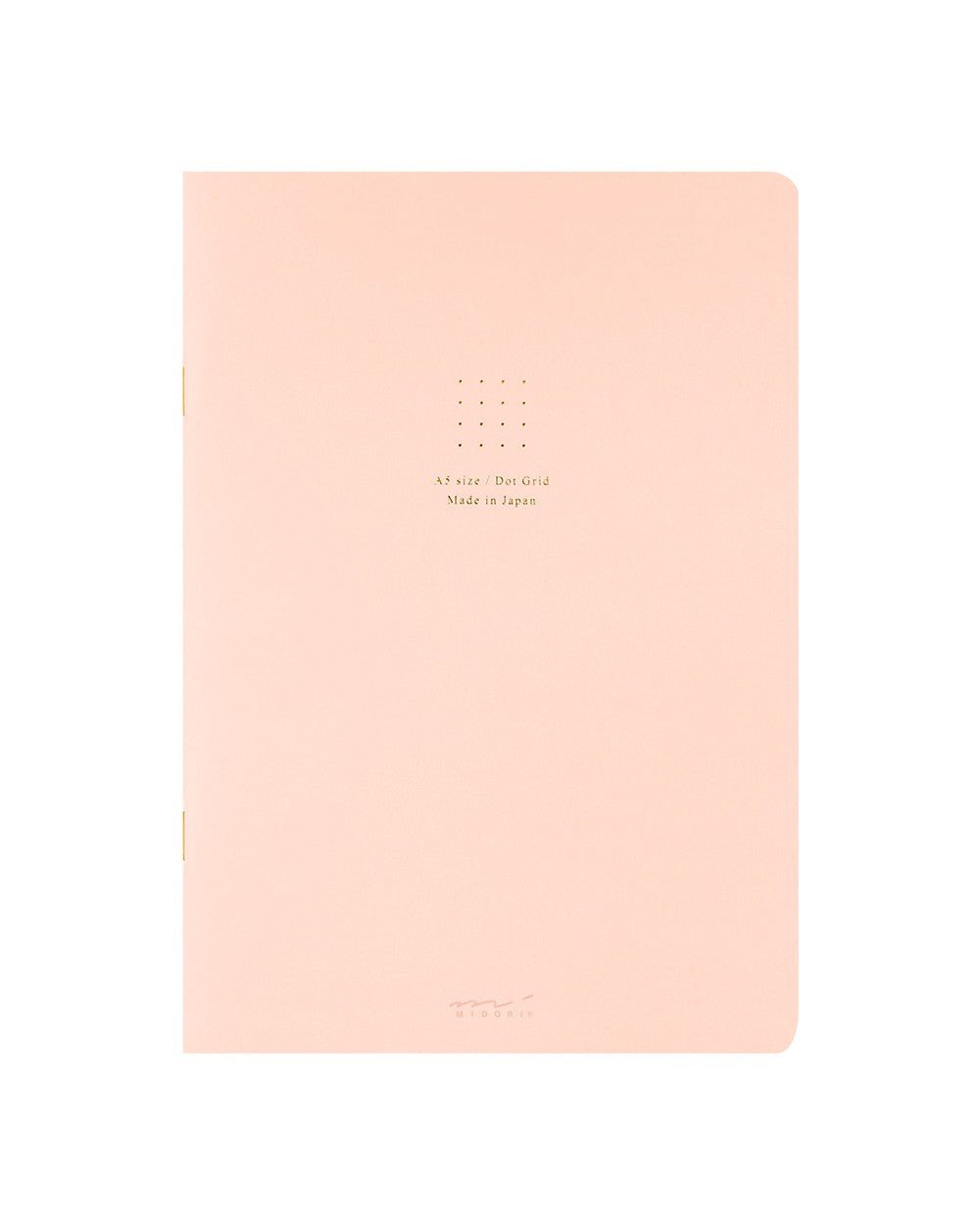 Midori Note Dot - A5 - Pointillé - Rose - 4902805152730