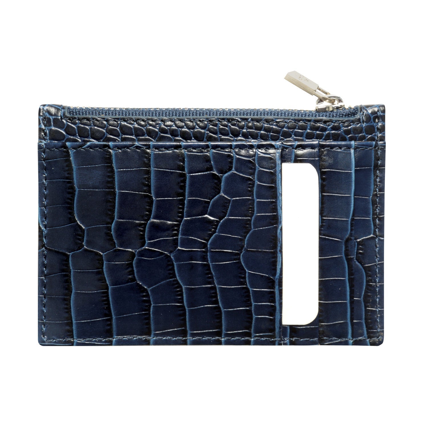 Mini Smoking Mignon Croco Savannah - Bleu marine - -