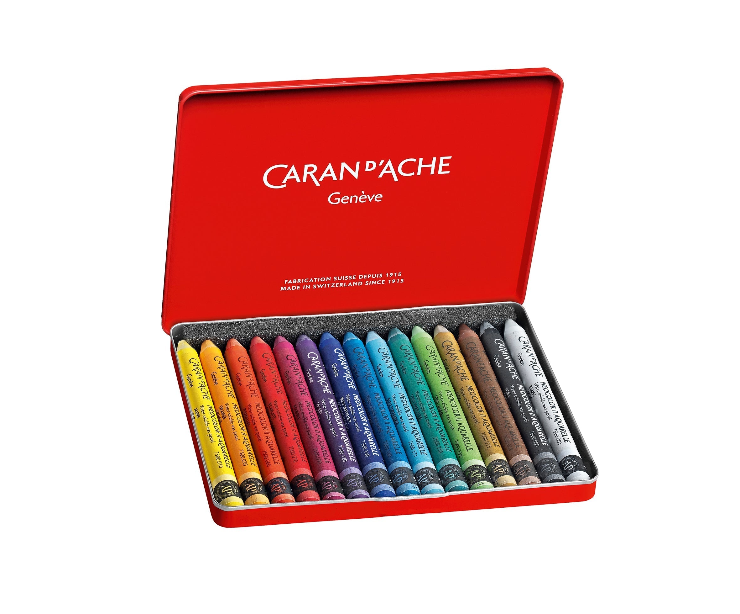 NEOCOLOR II - Boîte Métal 15 Pastels - 7610186243158