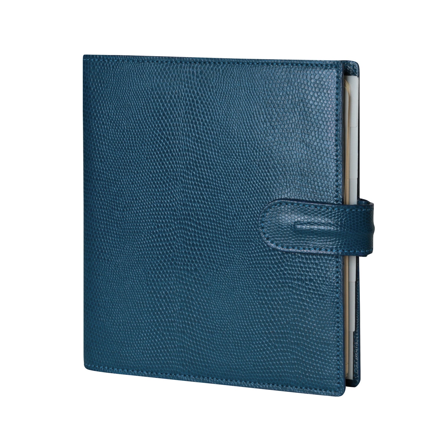 Organiseur Mignon AK17 Bornéo - 18.5 x 16.8 cm - 1 semaine sur 2 pages - Bleu canard -