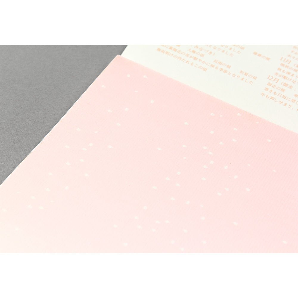 Papier à lettres washi MIDORI Hananochiri - 25 x 7.7 cm - Illustré - -
