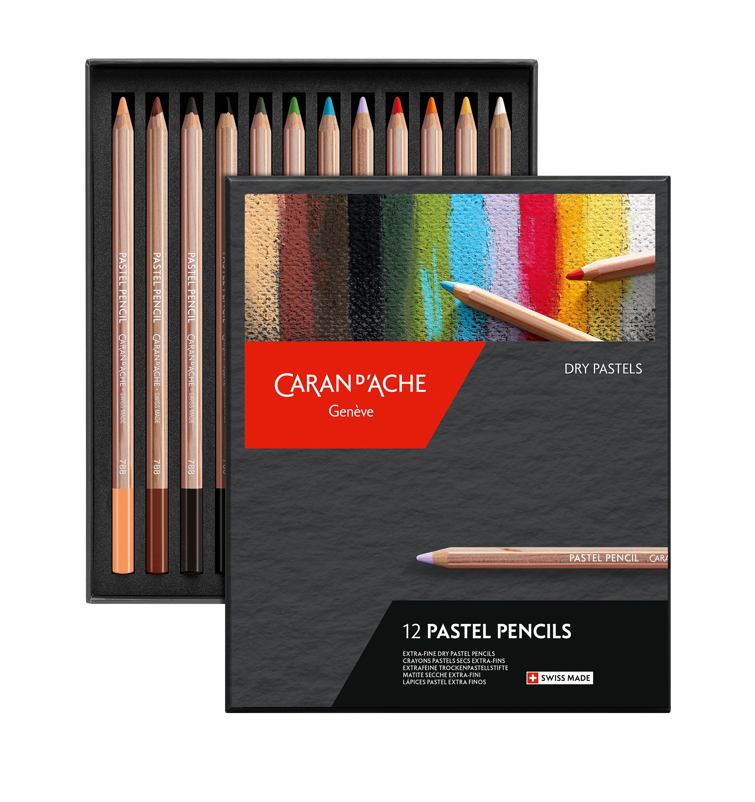 PASTEL PENCILS - Boîte 12 Couleurs - 7630002325011