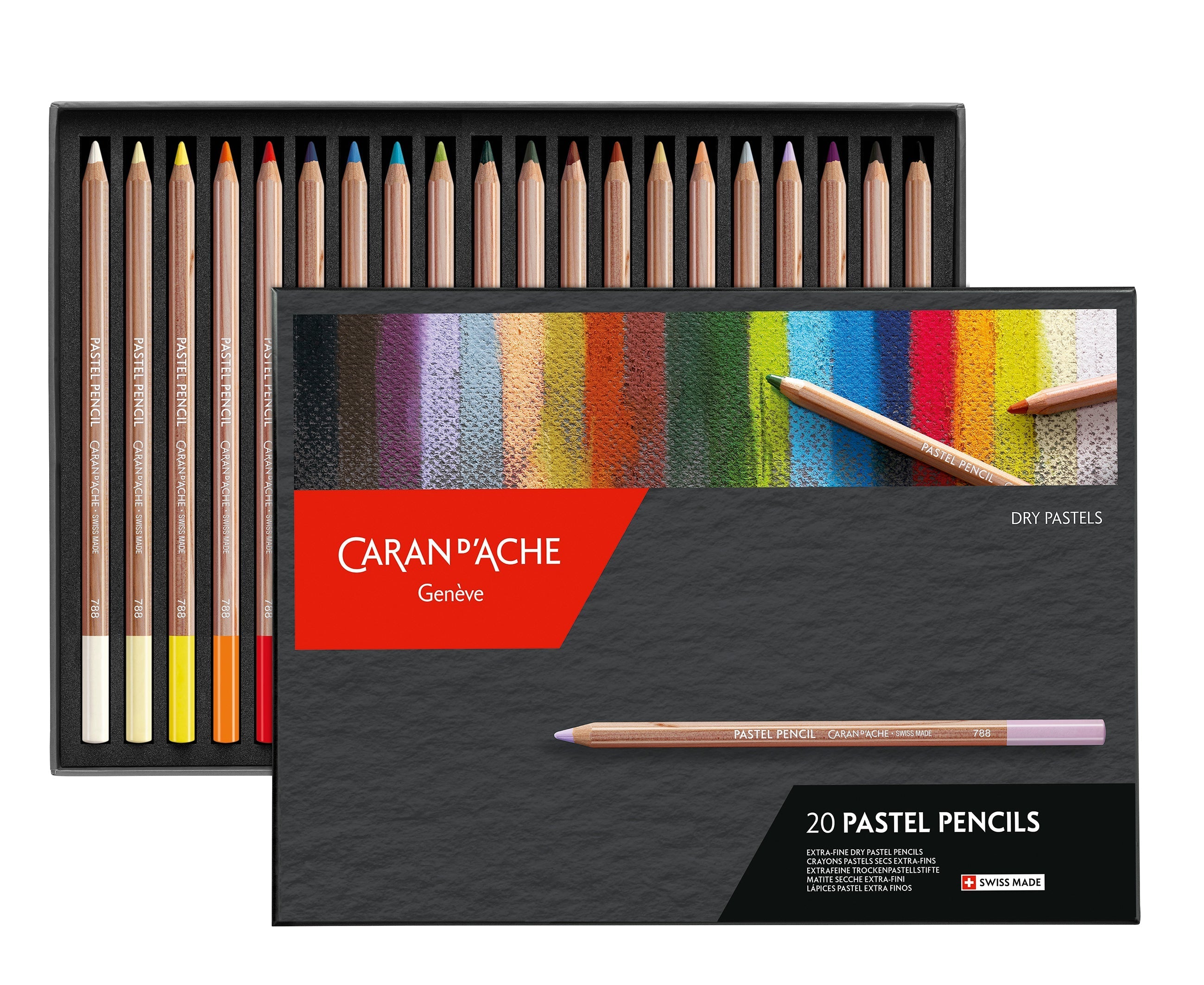 PASTEL PENCILS - Boîte 20 Couleurs - 7630002324670